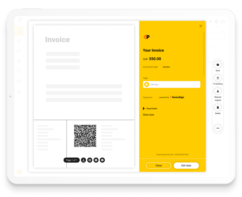 ScanningService Invoice