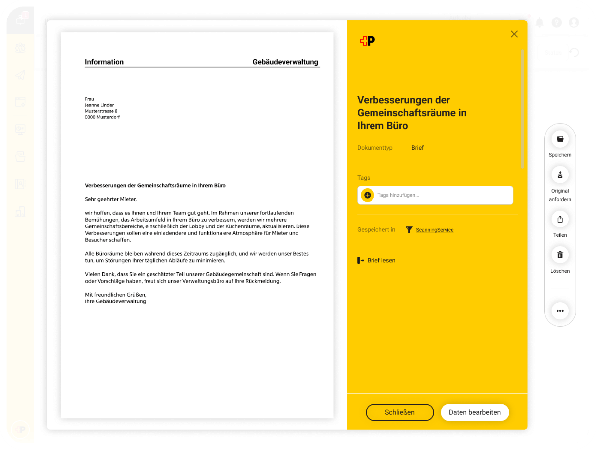 ePost ScanningService