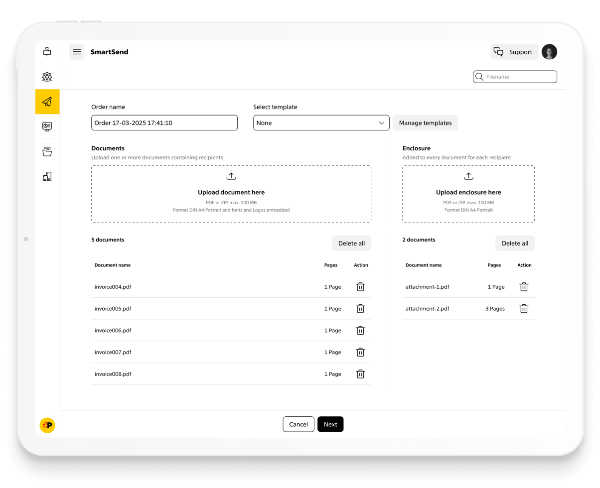 SmartSend – overview
