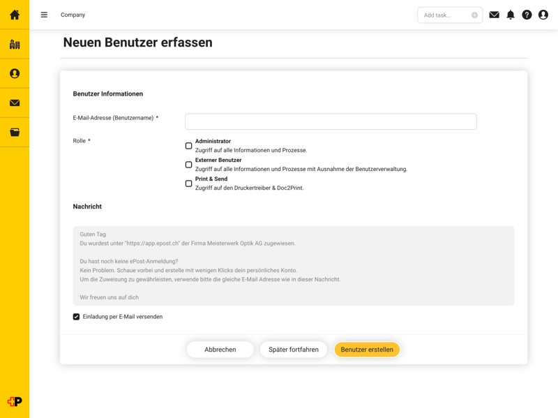 Add User de-1