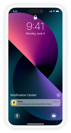 iPhone-Screen-ePost-Push-Message